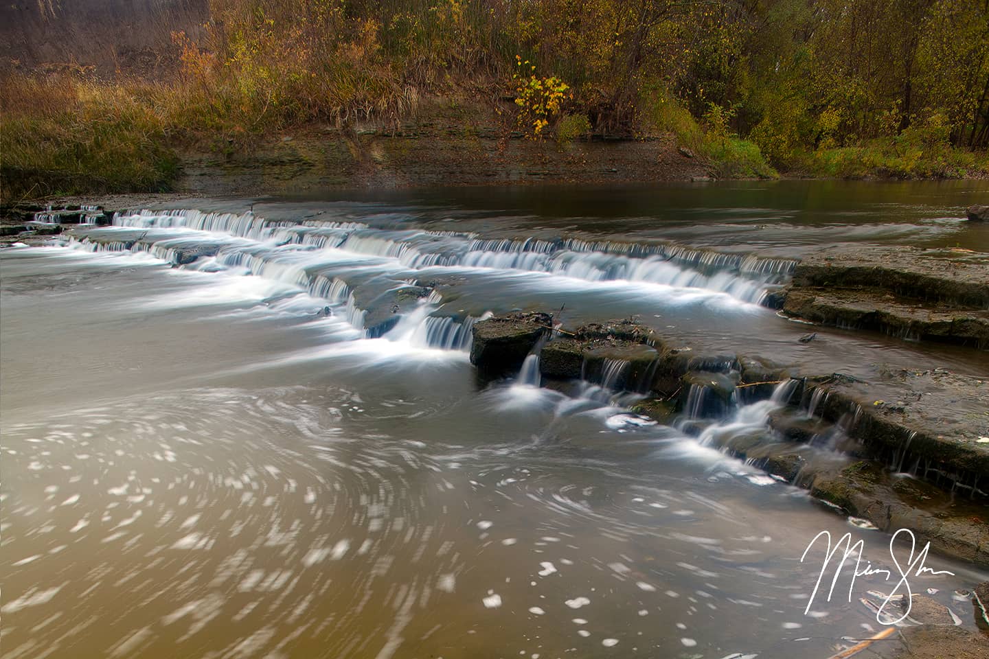 Middle Wolf River Falls - Near Severance, KS