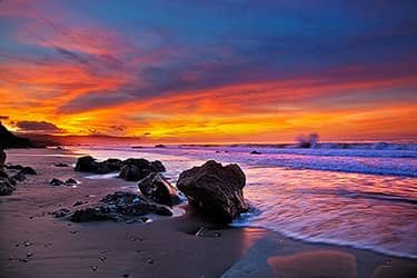 Explosive Sunrise | San Simeon, California | Mickey Shannon Photography