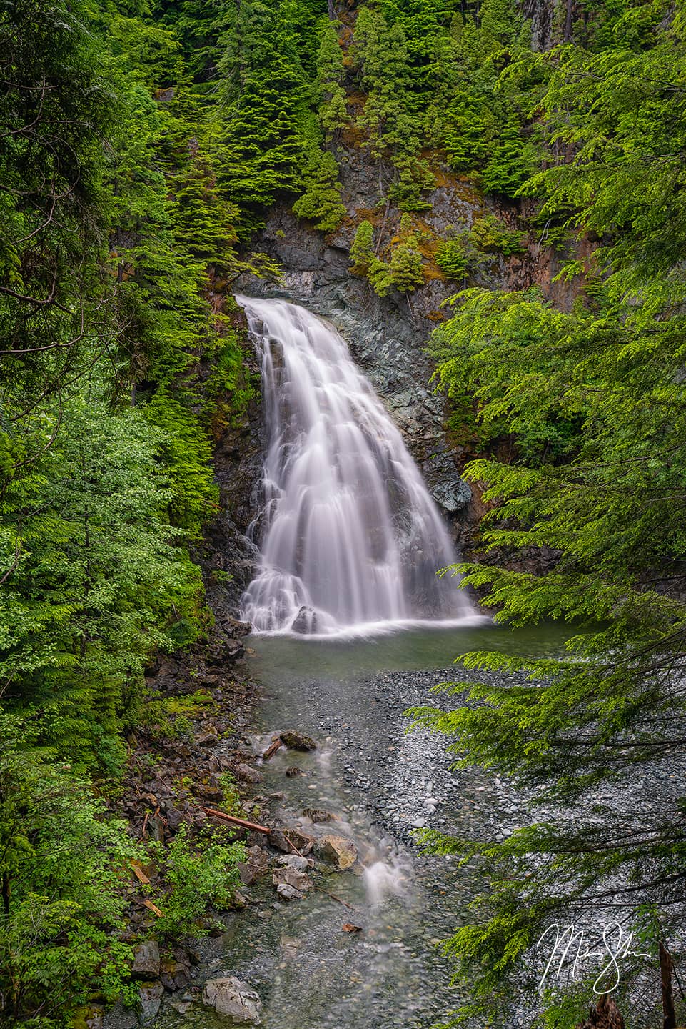 Kitimat British Columbia's beautiful Moore Creek Falls