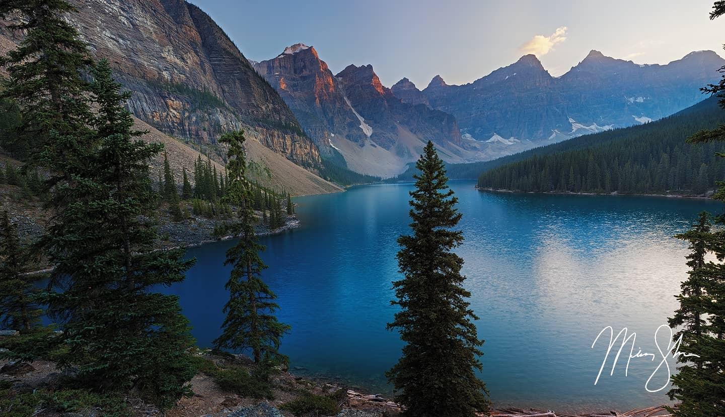 Moraine Lake Sunset