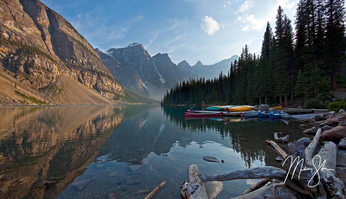 Moraine Lake - Moraine Lake, Banff National Park, Alberta, Canada