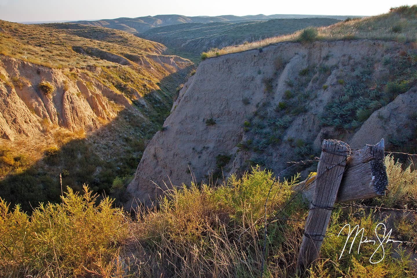 Morning at the Arikaree Breaks - Arikaree Breaks, Kansas