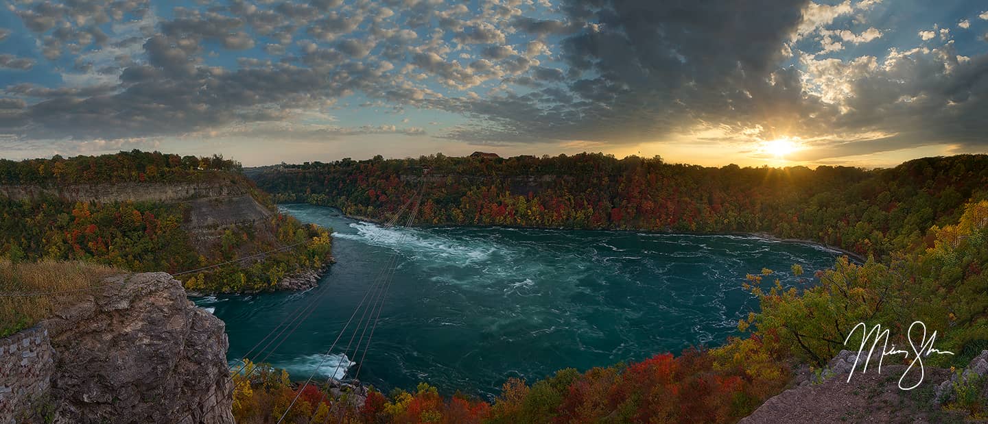 Niagara Whirlpool Sunset