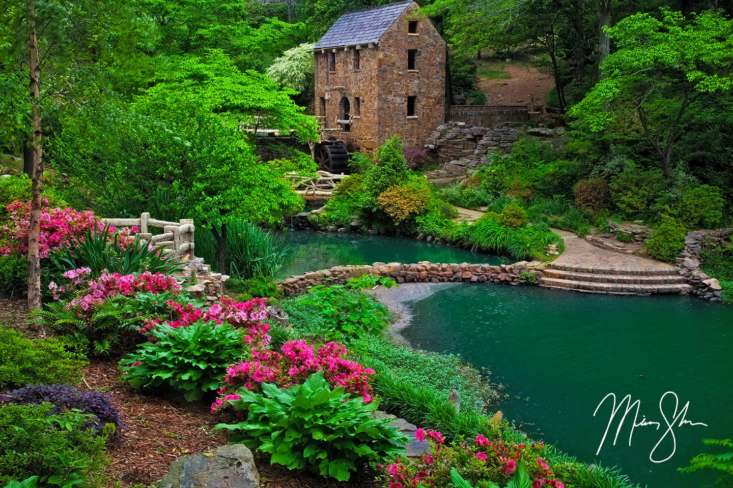 Old Mill Gardens - Old Mill, North Little Rock, Arkansas