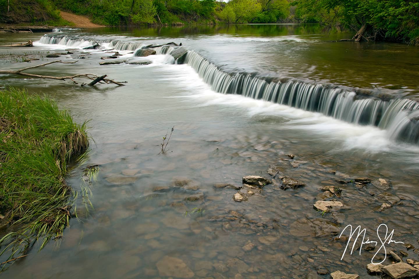 Osro Falls Kansas - Osro Falls, Cedar Vale, KS