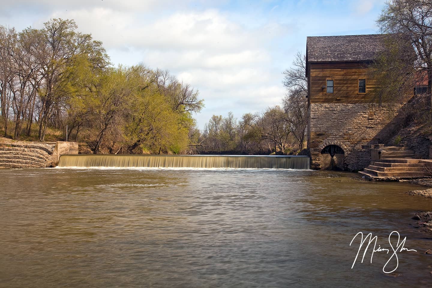 Otto's Mill Falls - Otto's Mill, Fredonia, Kansas