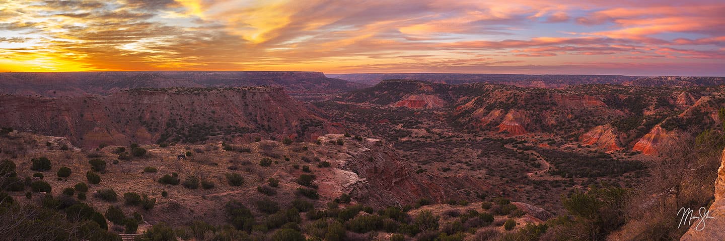 Palo Duro Sunrise - Palo Duro Canyon State Park, Texas