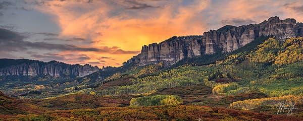 Panoramic Cimarron Ridge