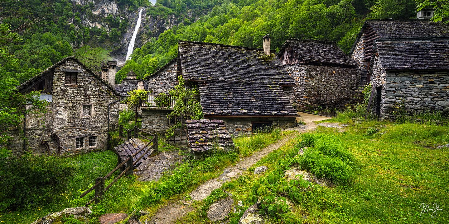 Panoramic Foroglio - Foroglio, Ticino, Switzerland