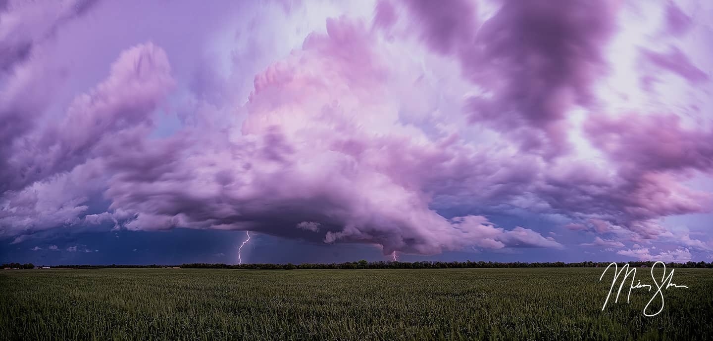 Passing Storm - Goddard, Kansas