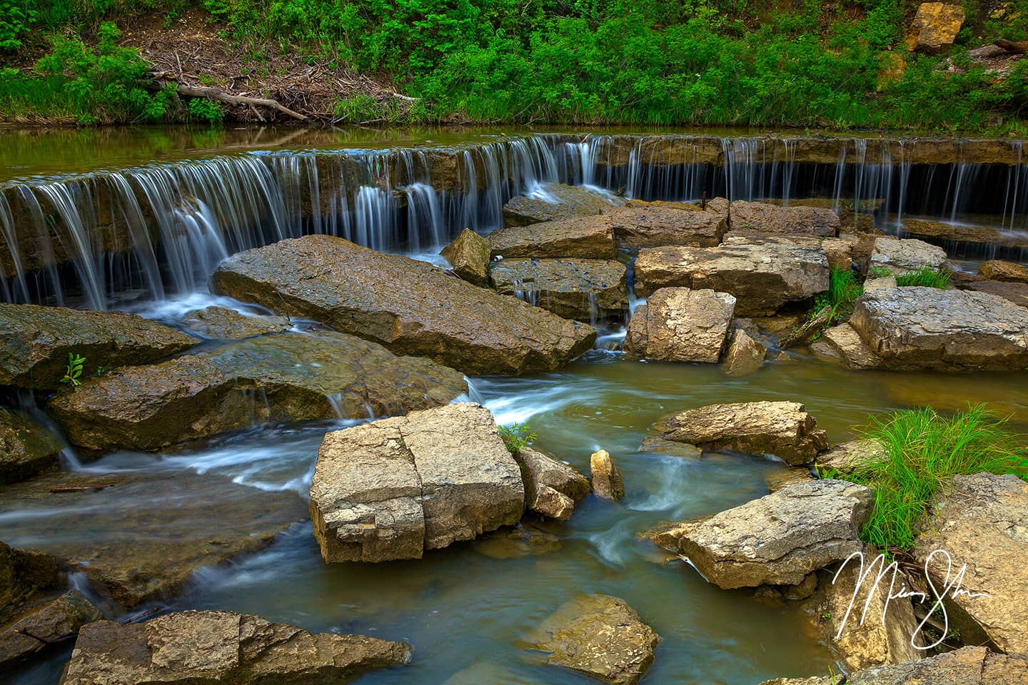 Kansas Waterfalls - Pillsbury Crossing