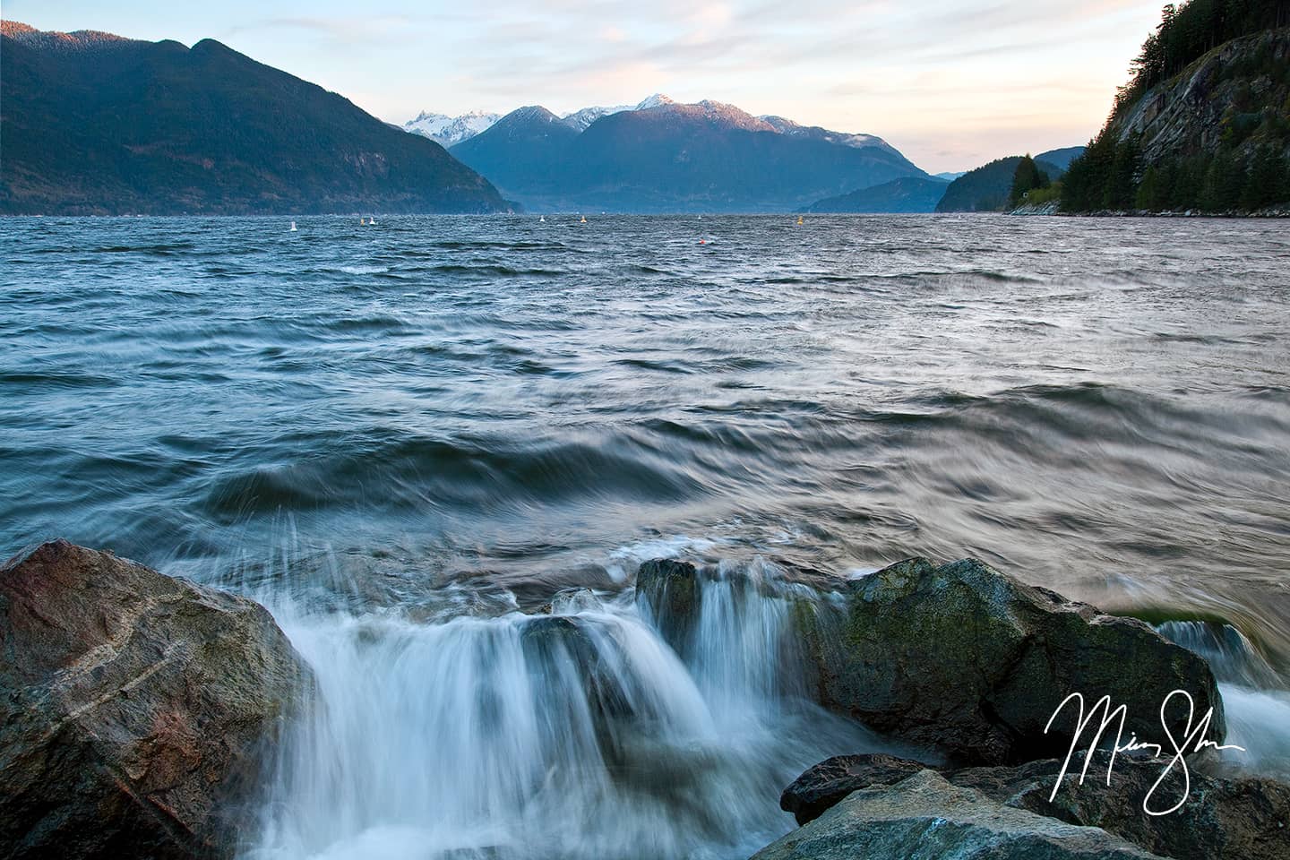 Porteau Cove Sunrise - Porteau Cove,Sea to Sky Highway,British Columbia,Canada