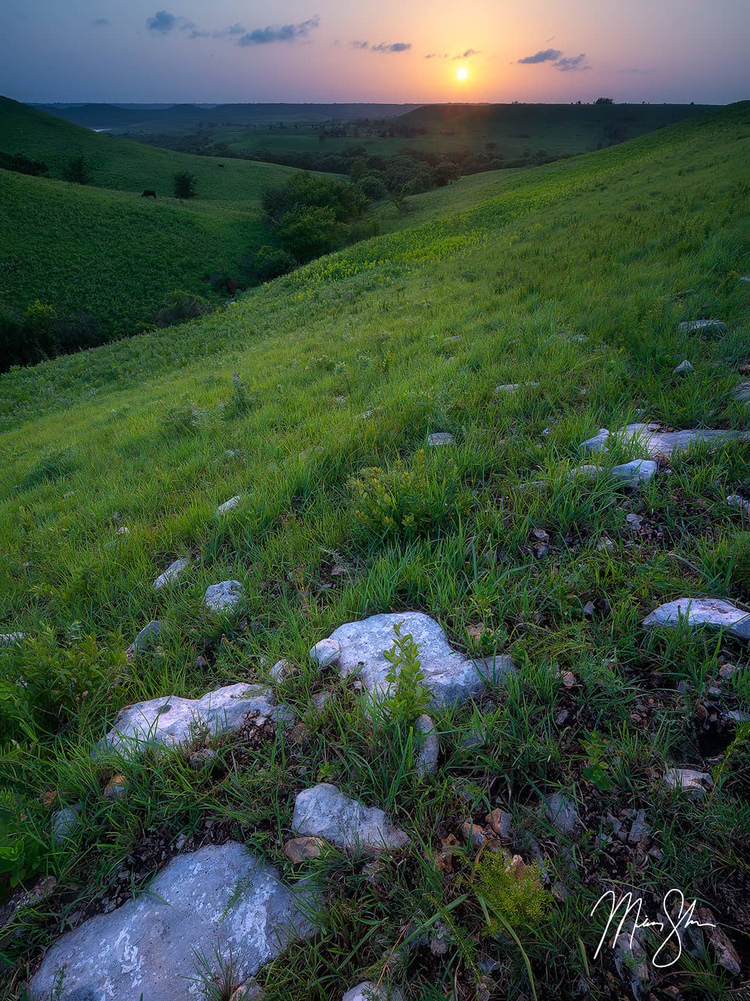 Pottawatomie Sunset Fine Art Prints