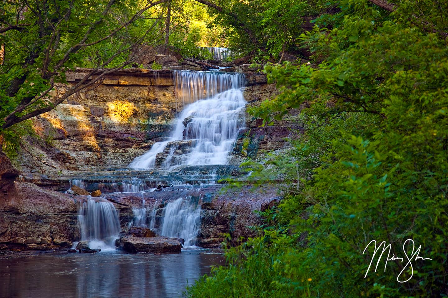 Kansas Waterfalls - Featuring Prather Creek Falls