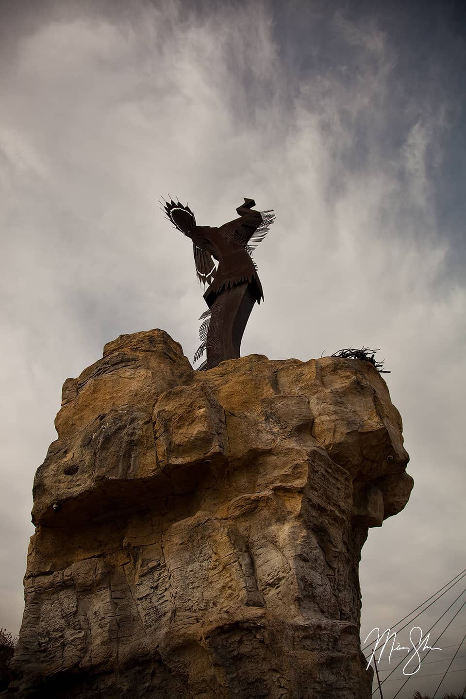 Reaching Upward Keeper of the Plains - Wichita, Kansas