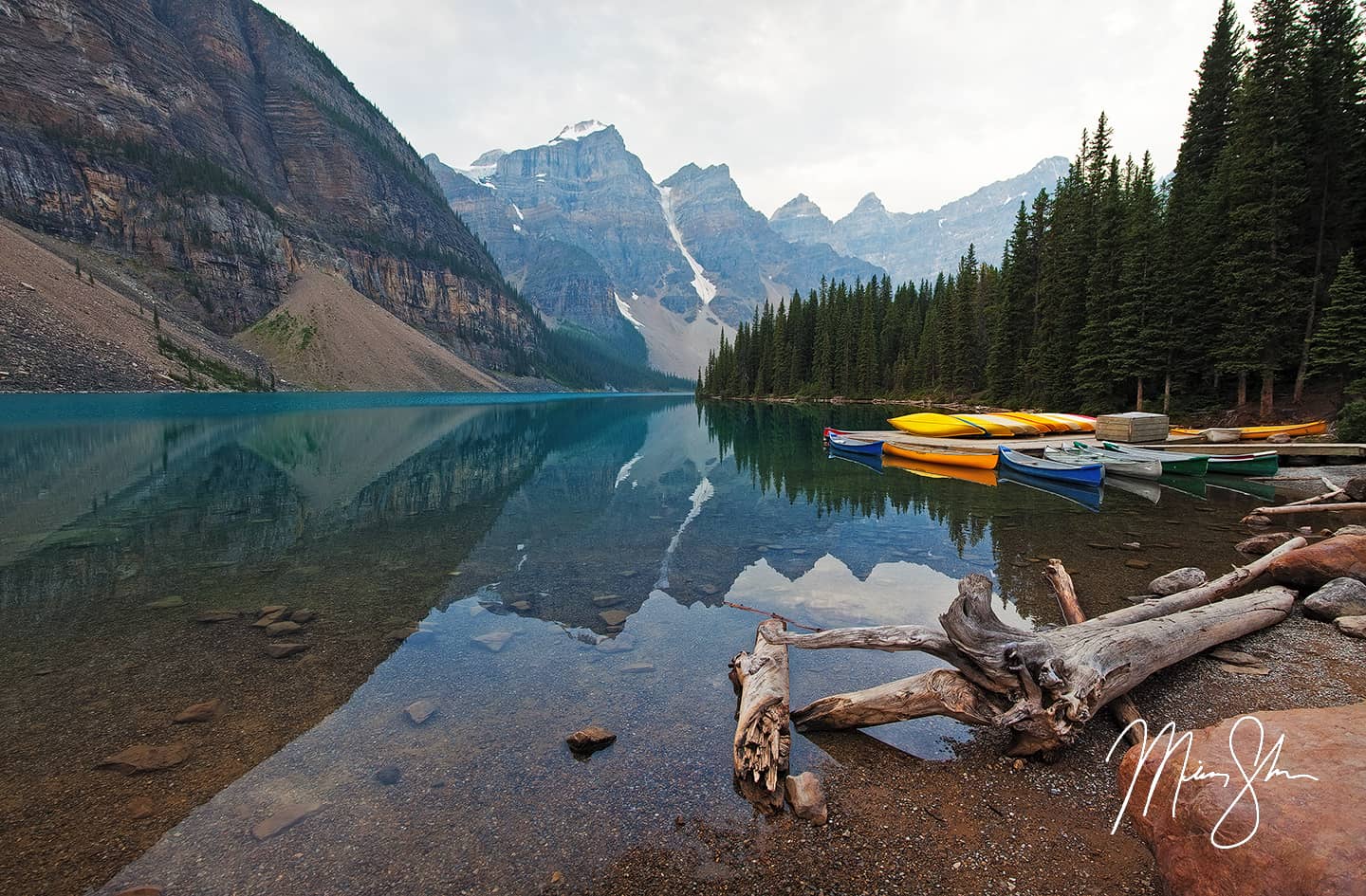 Reflective Moraine Lake