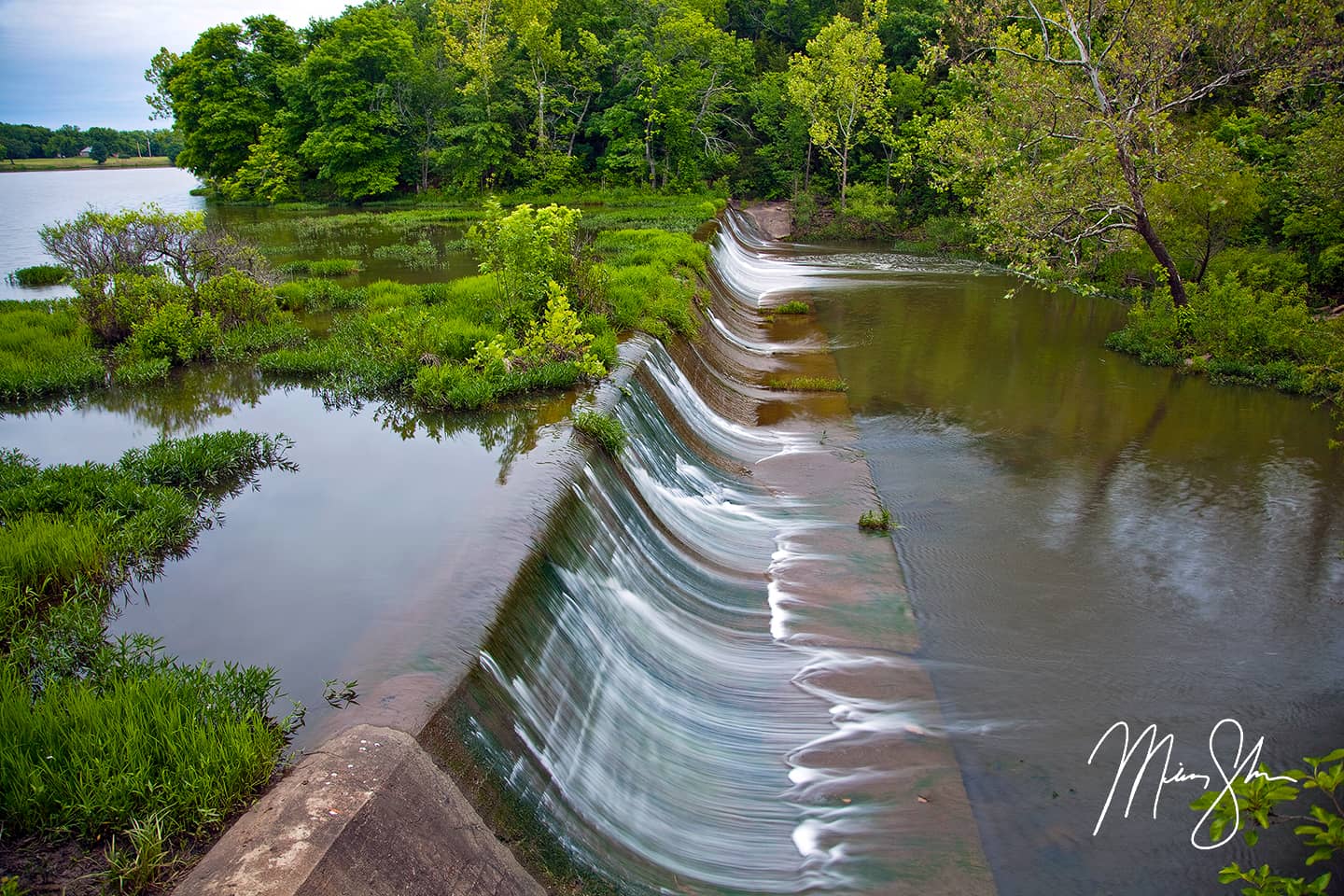 Rock Creek Lake Spillway - Rock Creek Lake, Fort Scott, Kansas