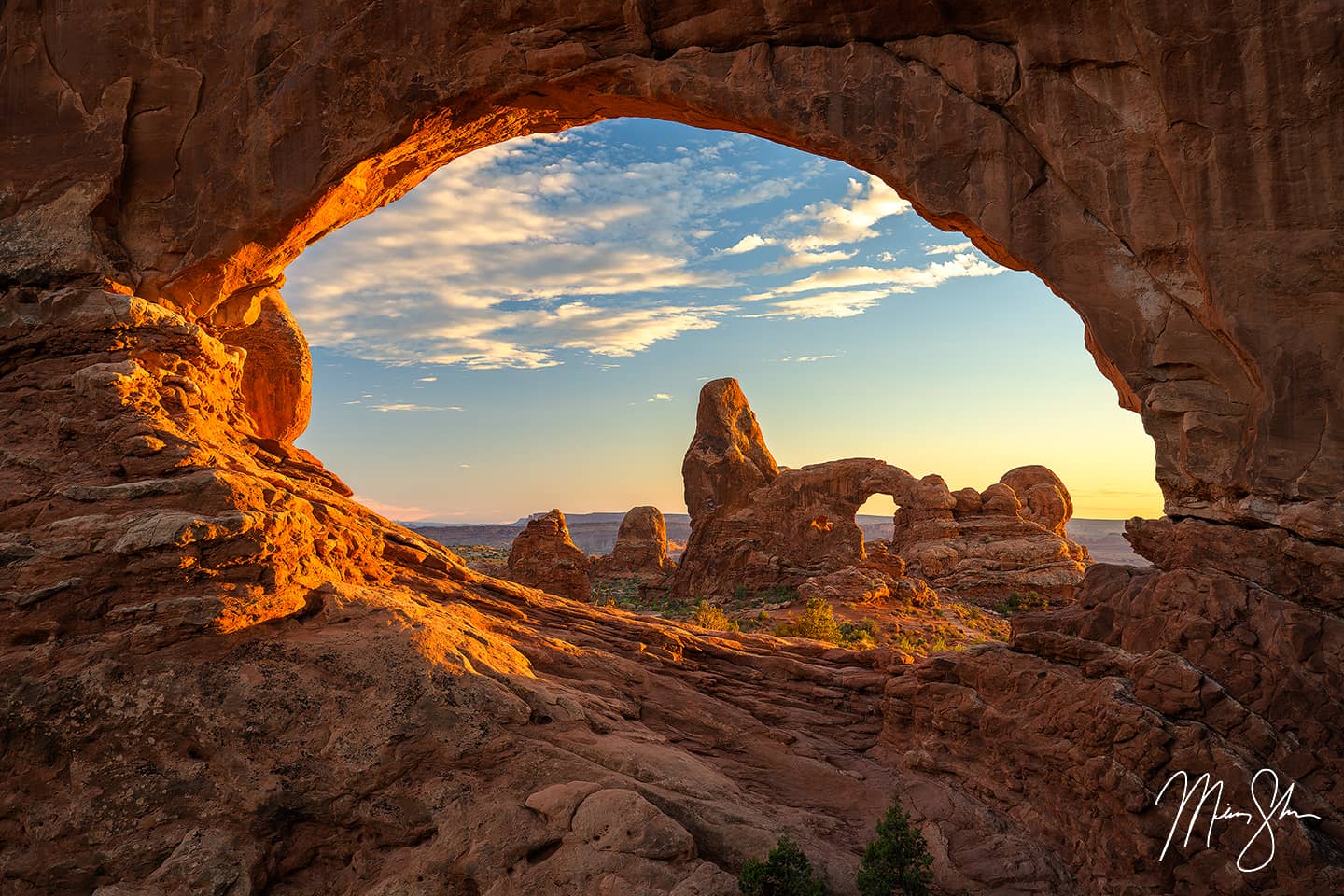 Sacred Window - The Windows, Arches National Park, Utah