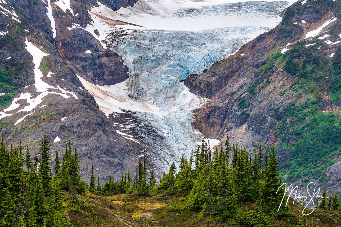 Salmon Icefield - Near the Salmon Glacier