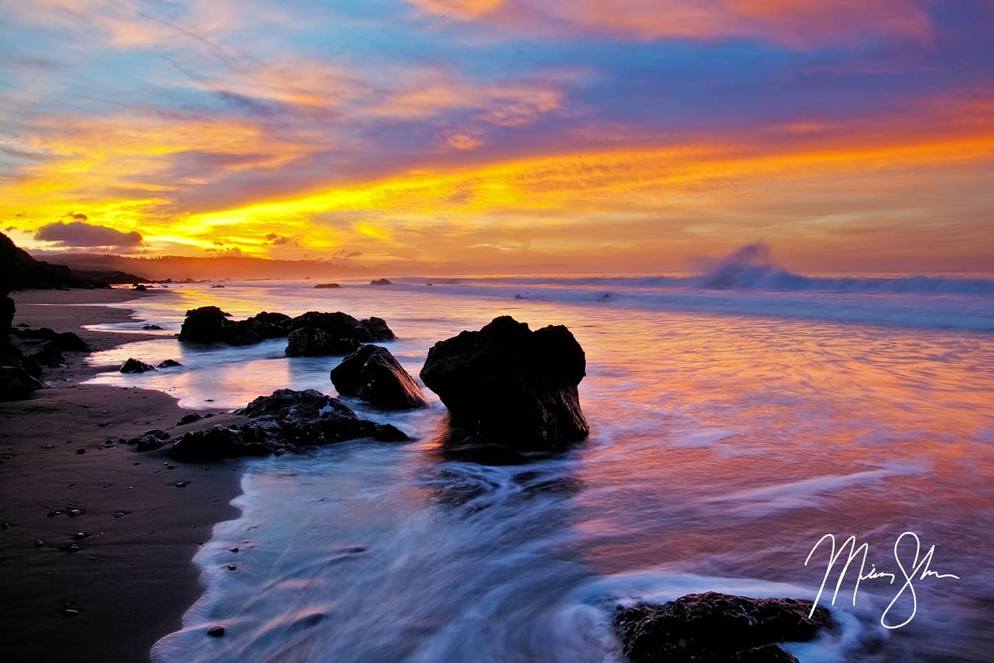 San Simeon Sunrise - San Simeon, California