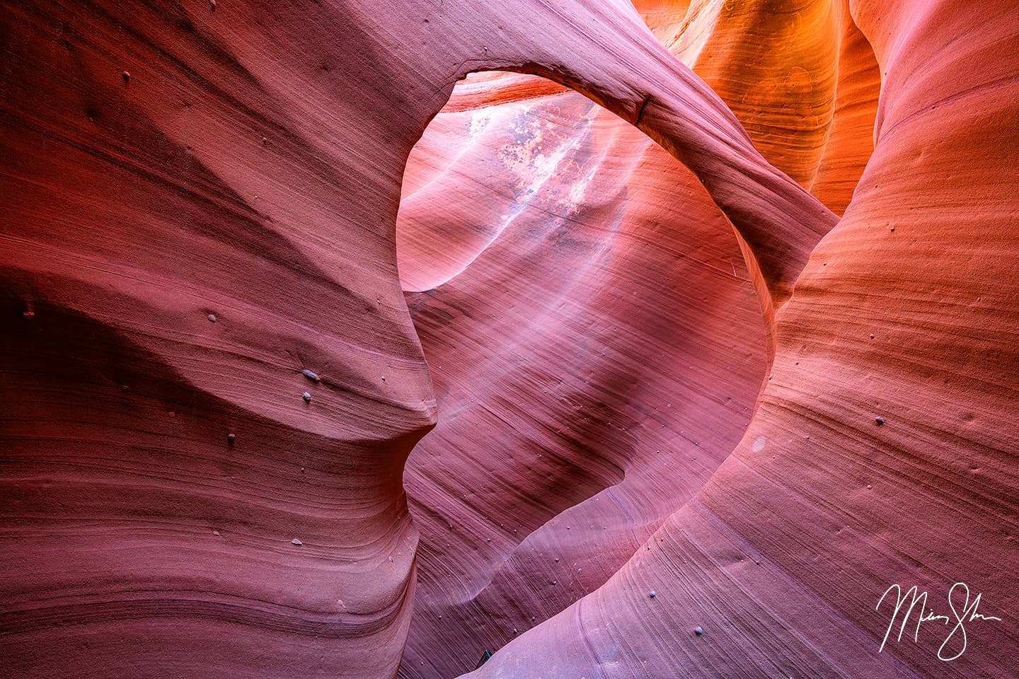 Sandstone Archway - Rattlesnake Canyon, Page, Arizona