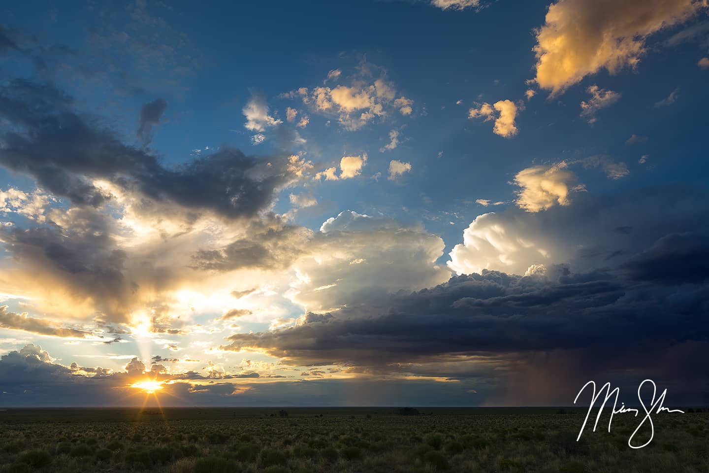 Sangre de Cristo Sunset - Great Sand Dunes National Park, Colorado