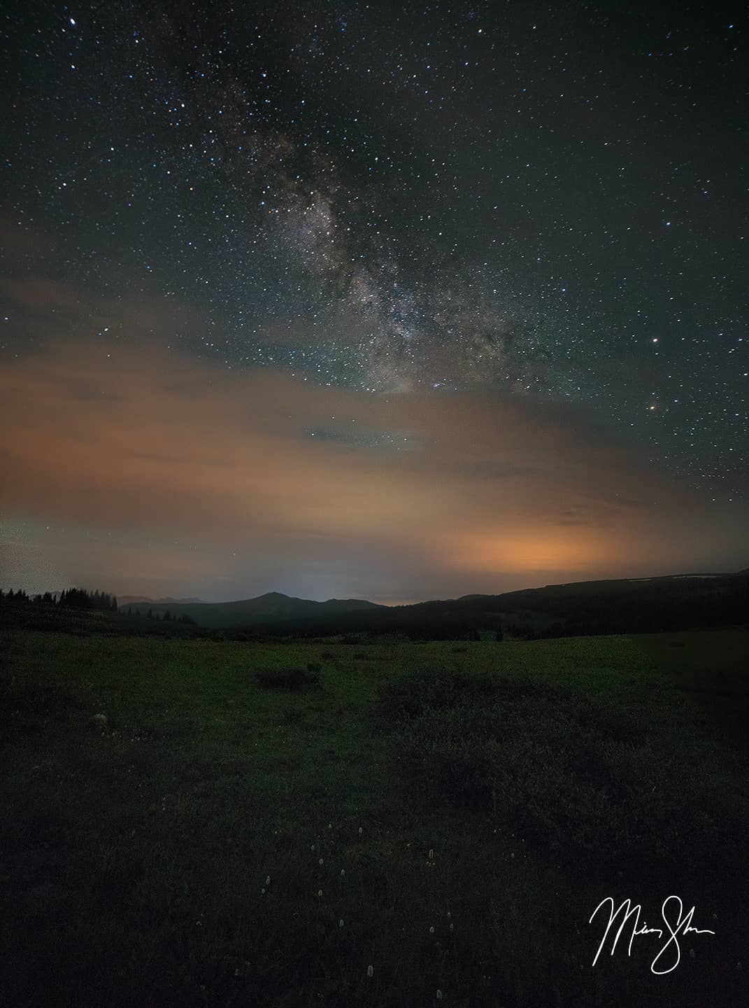 Shrine Pass Milky Way - Shrine Pass, Colorado