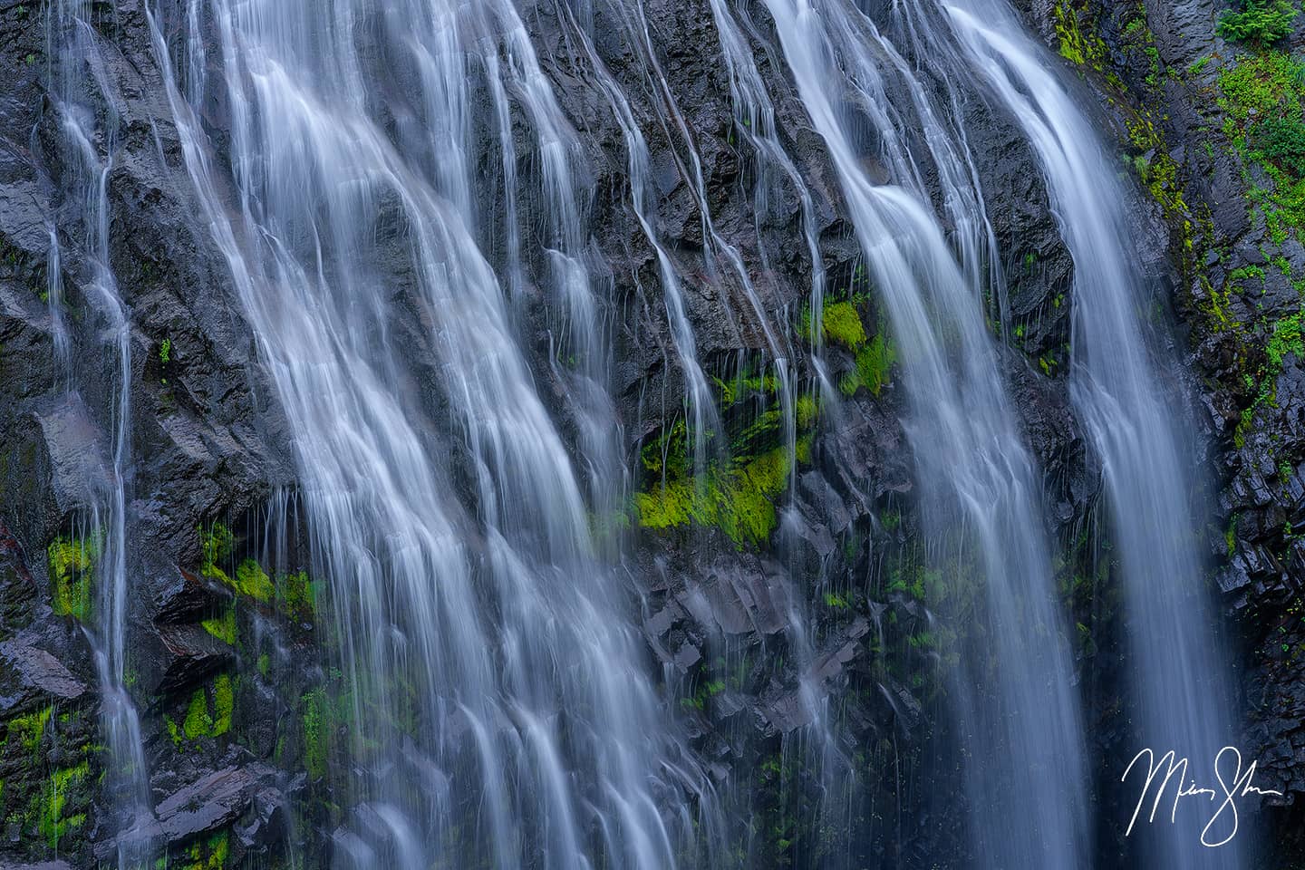 Silk - Narada Falls, Mount Rainier National Park, Washington