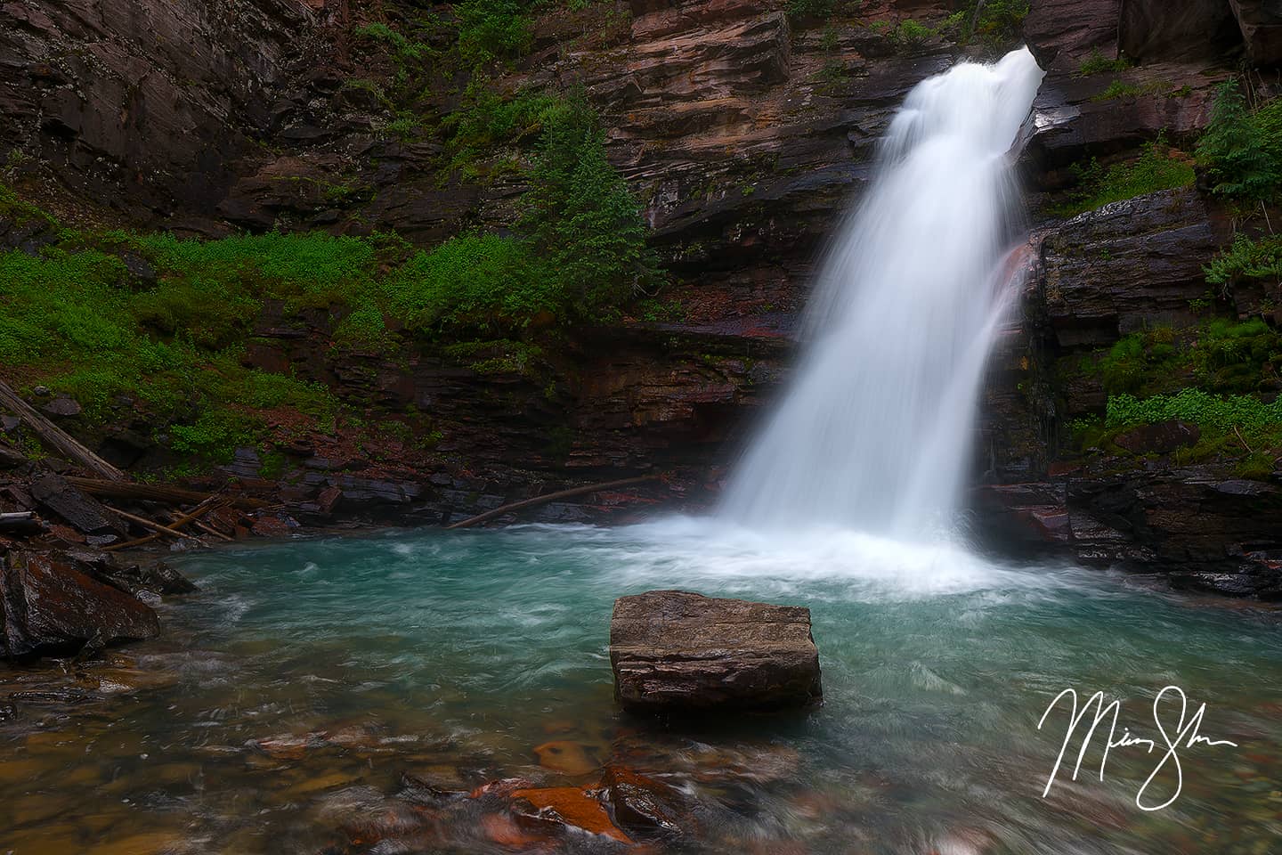 South Fork Mineral Creek Falls - South Fork Mineral Creek, Silverton, Colorado