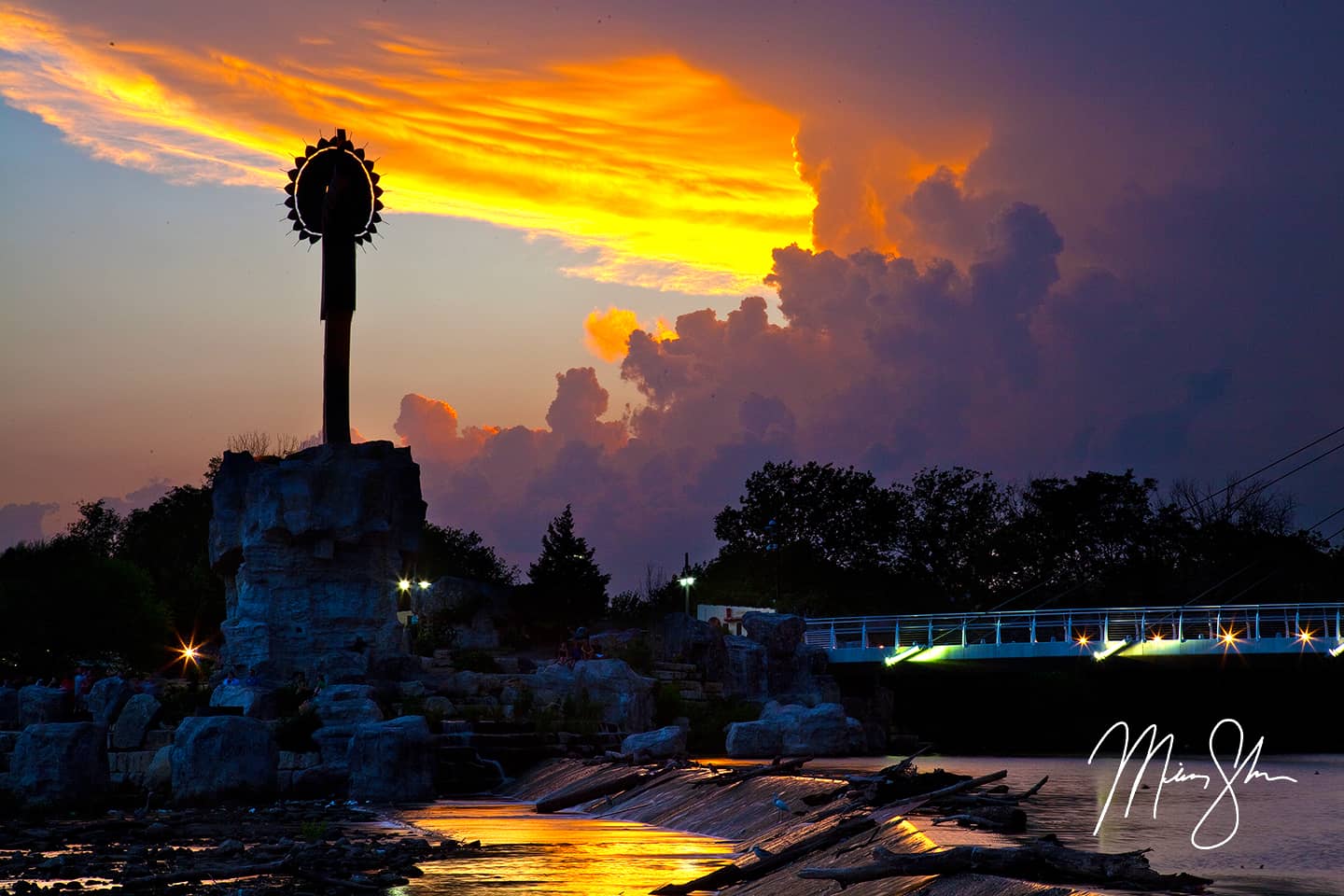 Stormy Wichita Sunset - Wichita, Kansas