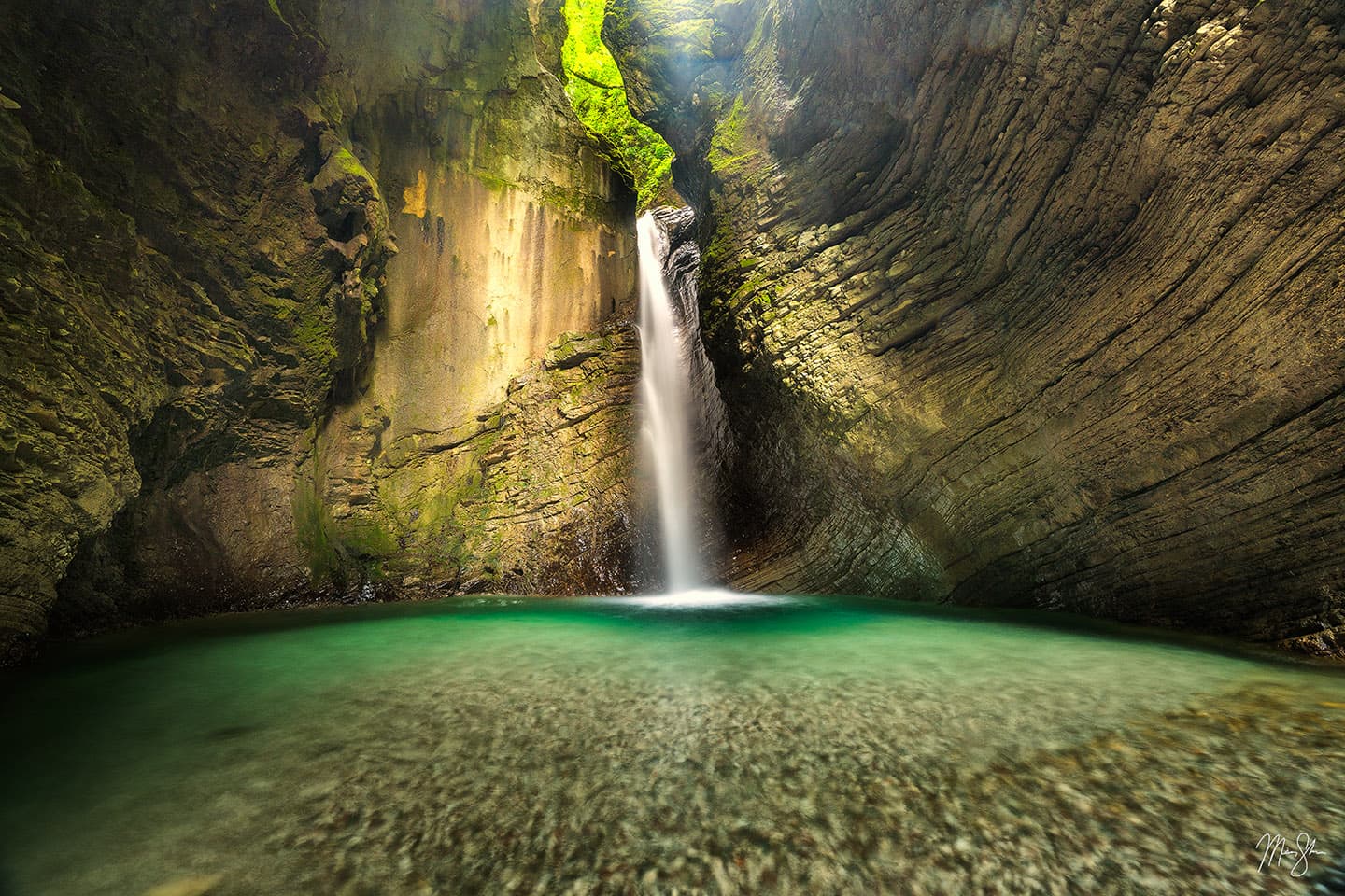 Stunning Slap Kozjak - Slap Kozjak, SLovenia