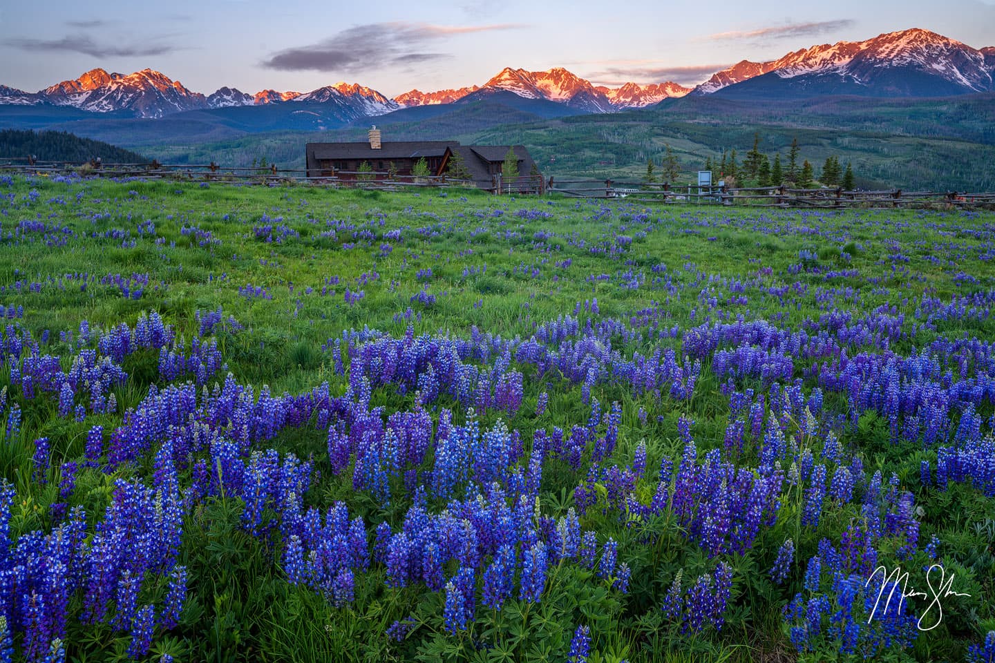 Summit County Sunrise - Silverthorne, Colorado