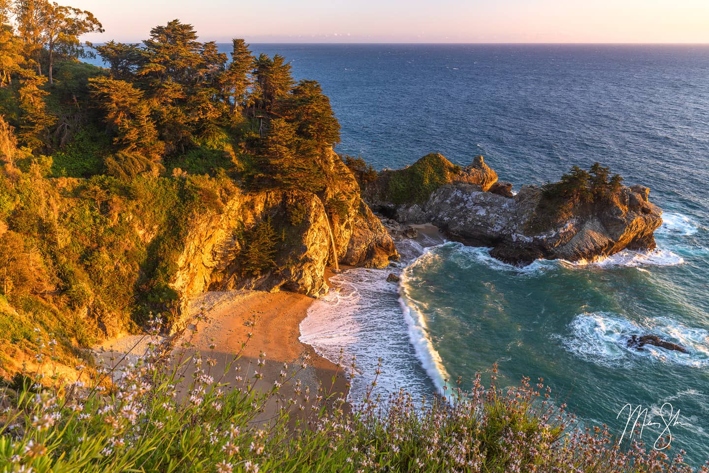 Sunkissed - McWay Falls, Big Sur, California