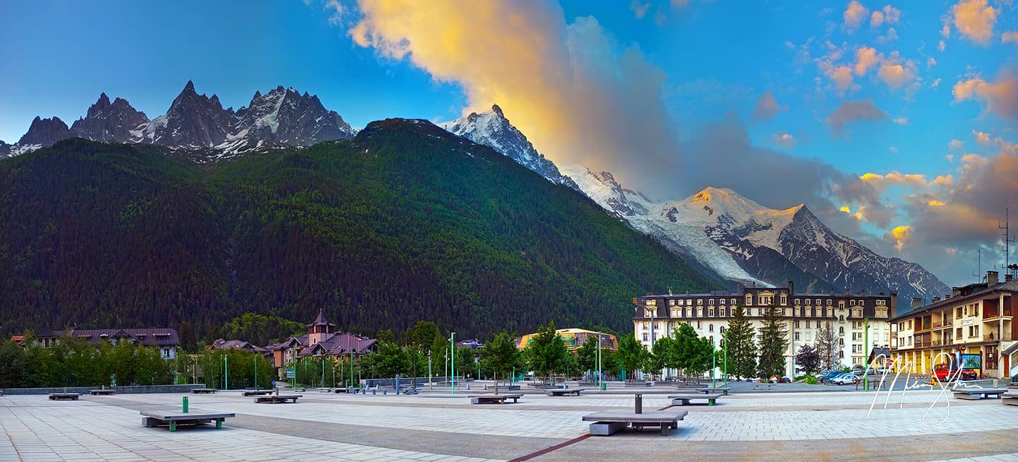 Sunrise In Chamonix - Chamonix-Mont Blanc, France