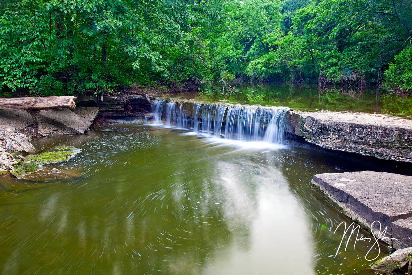 Swissvale Falls - Near Overbrook, Kansas