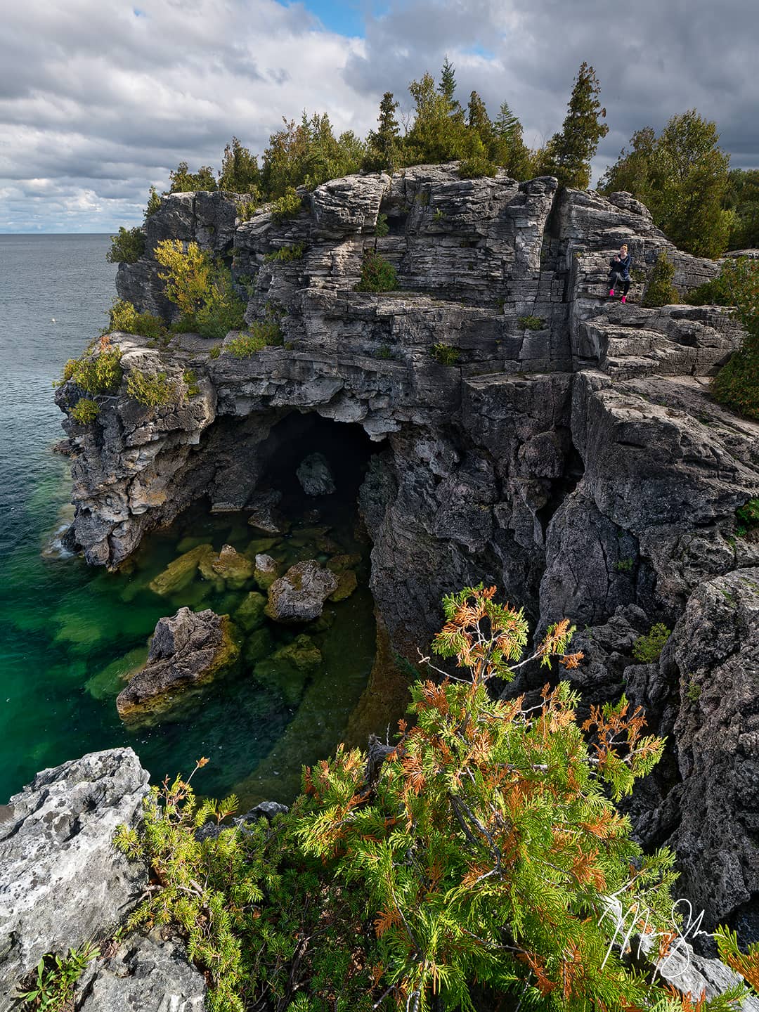 The Grotto at Bruce Peninsula National Park - Bruce Peninsula National Park, Ontario, Canada