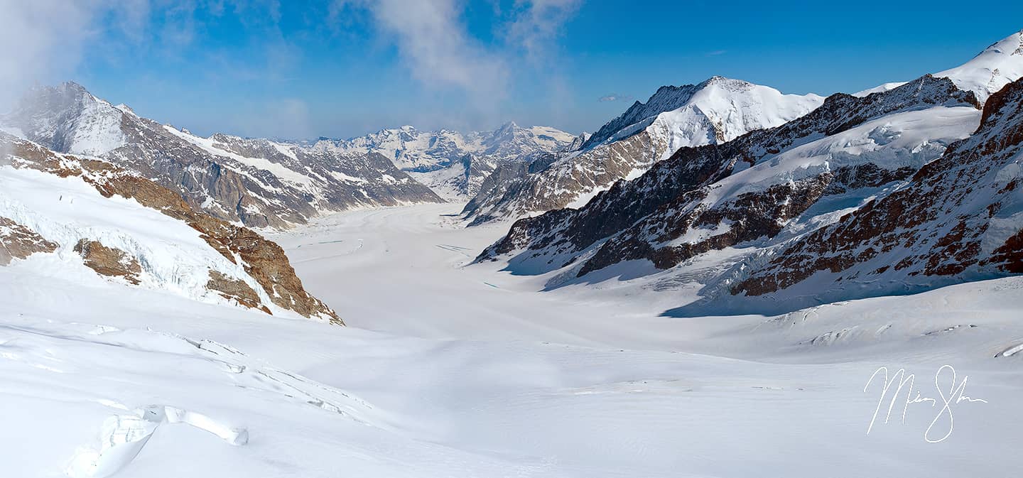 The Mighty Aletschgletscher - Jungfraujoch, Jungfrau-Aletsch Region, Switzerland