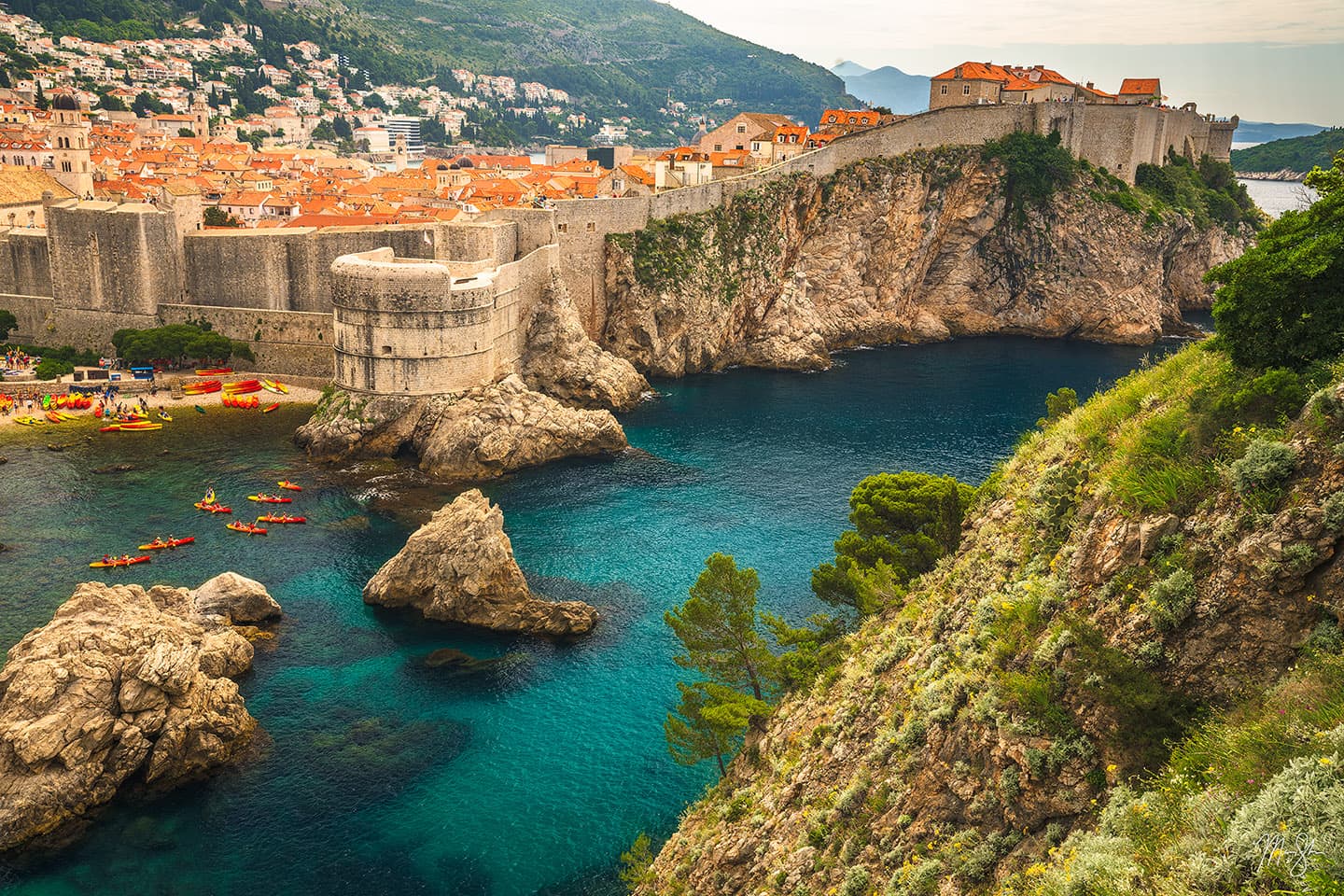 The Walls of Dubrovnik - Dubrovnik, Croatia