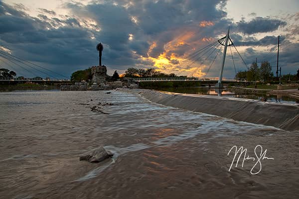 Arkansas River Sunset