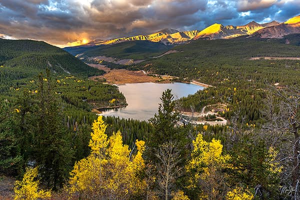 Autumn Sunrise over Quandary Peak