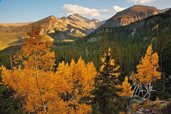 Autumn View of Longs Peak