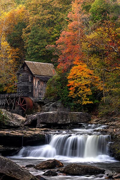 Autumn Glory at Babcock Grist Mill