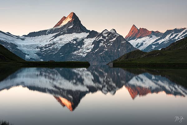 Bachalpsee Sunrise Reflection