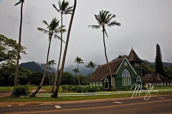 Beautiful Hanalei Wai'oli Hui'ia Church