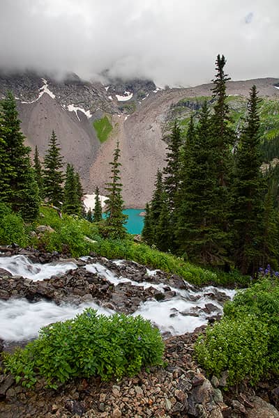 Blue Lake Cascades