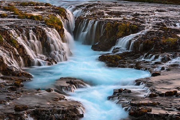Bruarfoss Blue Hour