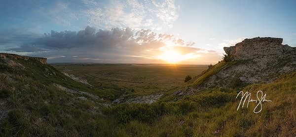 Castle Rock Sunrise Panorama