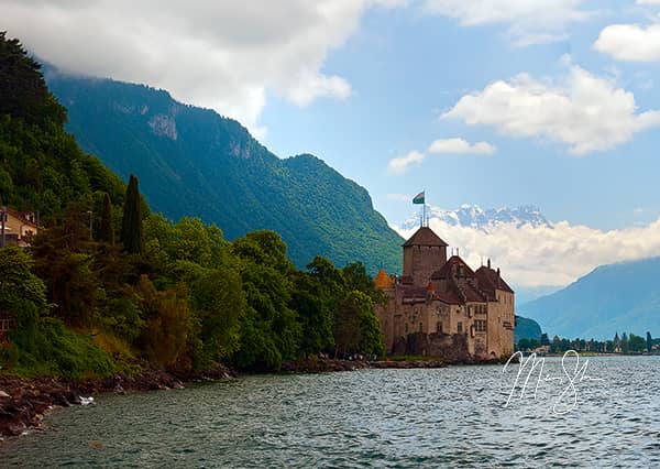 Chillon And The Alps