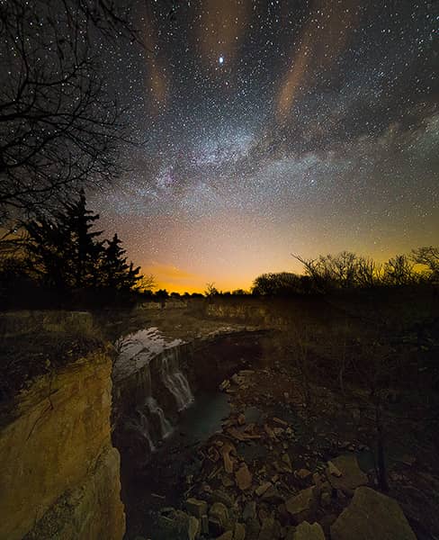 Cowley Falls Milky Way