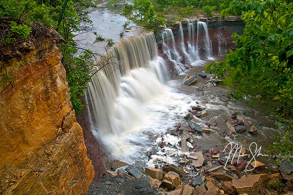 South Central Kansas Waterfall Road Trip